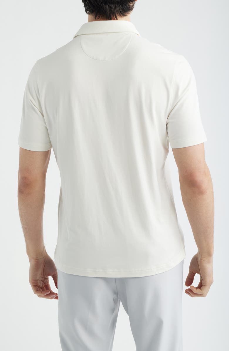 Scott Barber Solid Performance Golf Polo, Alternate, color, White