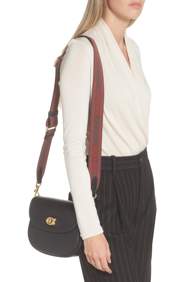 COACH Willow Pebble Leather Crossbody Bag, Alternate, color,