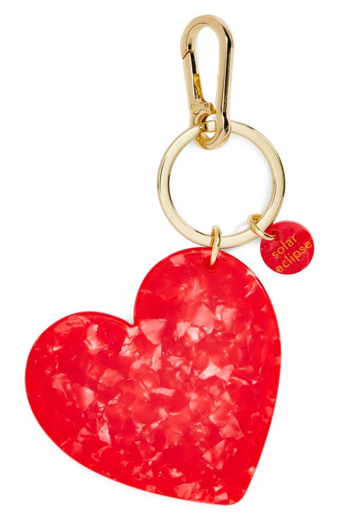 Handmade Heart Key Chain Bag Charm