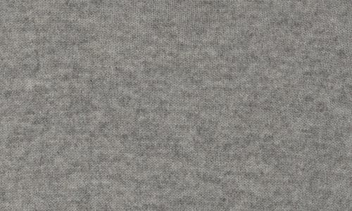 Sofia Cashmere Ruffle Mock Neck Cashmere Sweater In Gray
