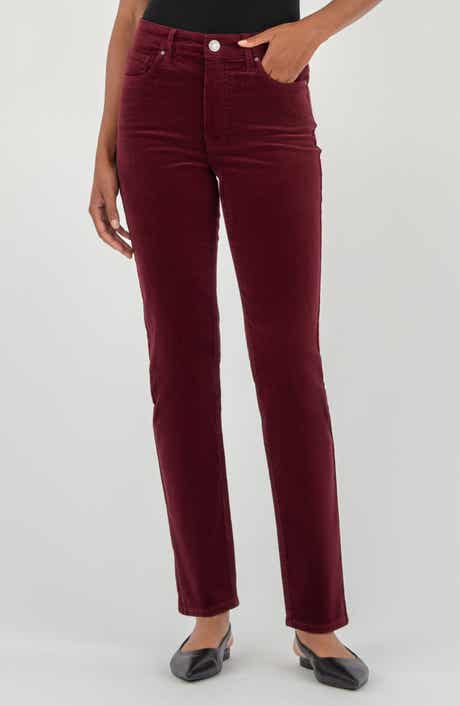 KUT from the Kloth Rachael High Waist Corduroy Mom Jeans