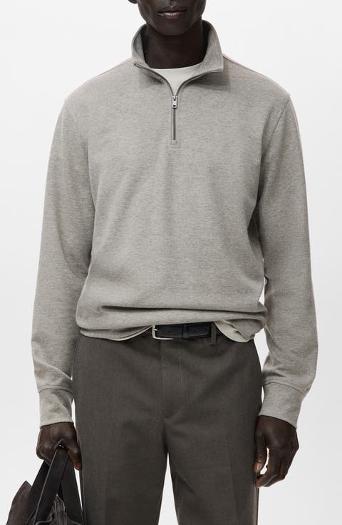 Regular Fit Quarter Zip Pullover