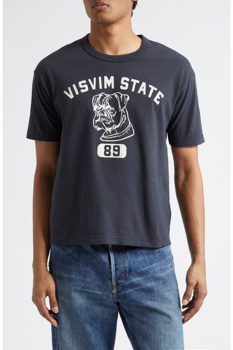 Jumbo Damaged '89 Graphic T-Shirt, Main, color, BLACK