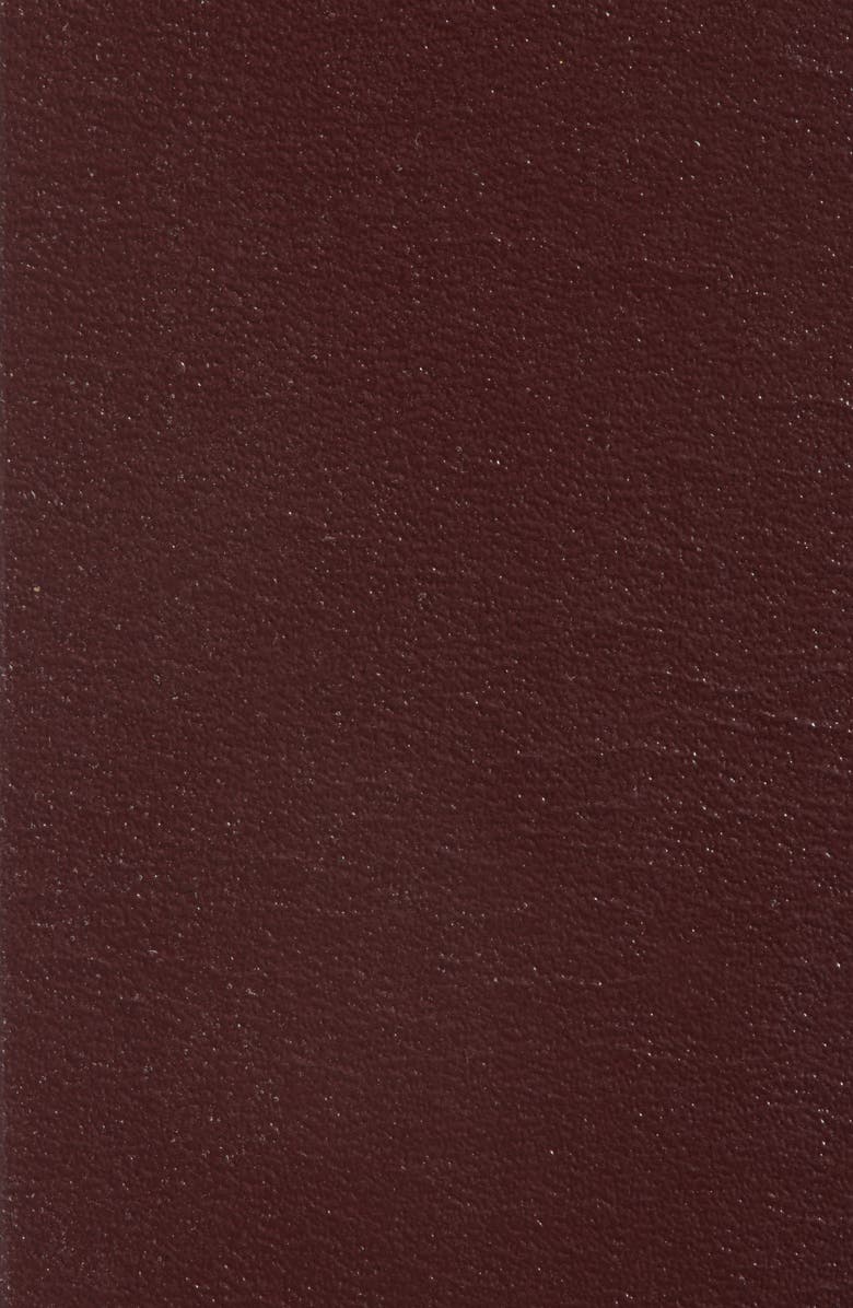 Nordstrom Mila Leather Belt, Alternate, color, Burgundy- Gold