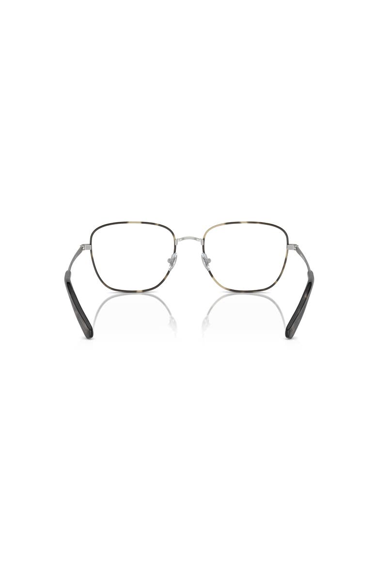 56mm Square optical glasses, Alternate, color, Silver