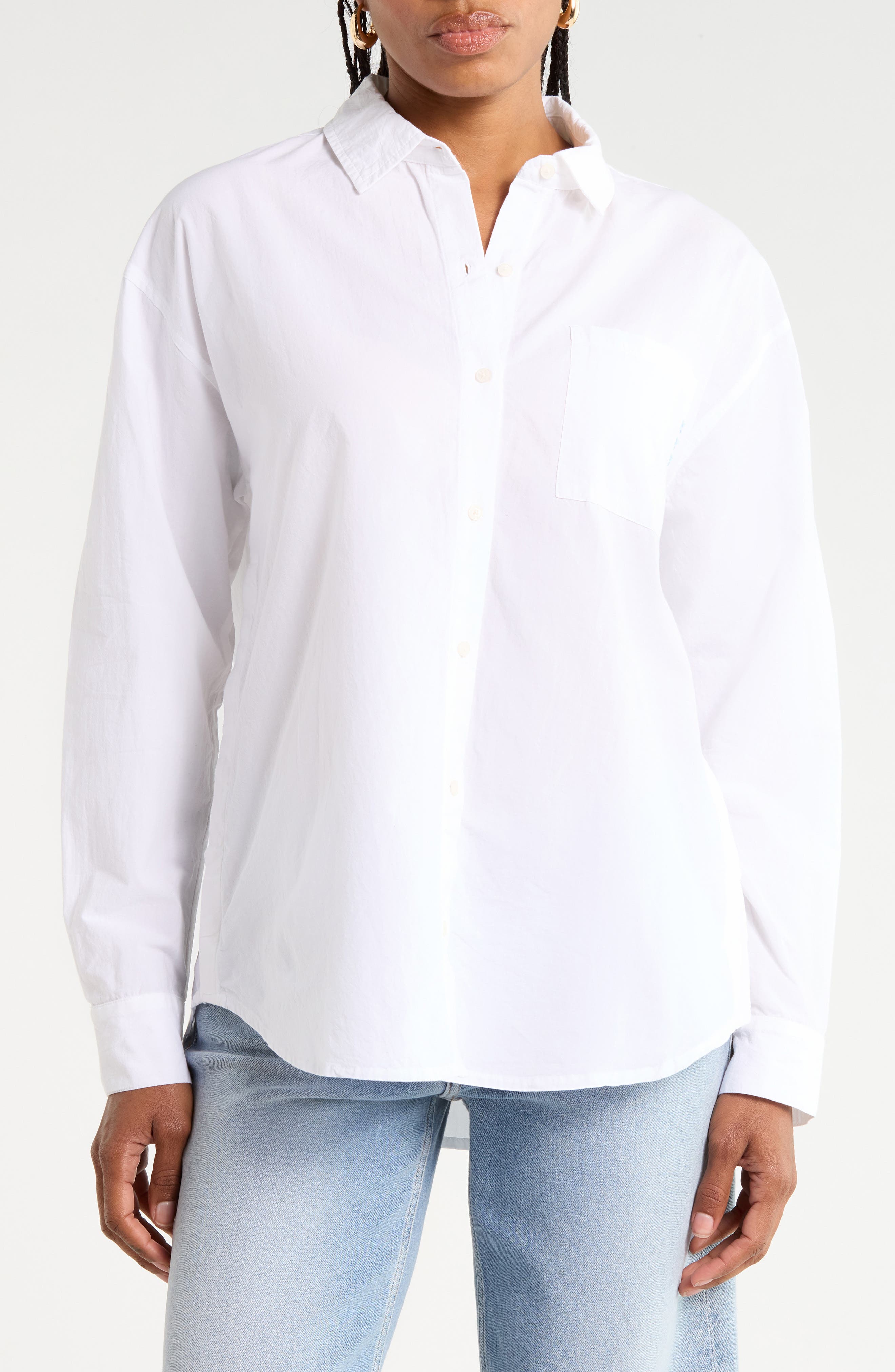 Cotton Boyfriend Shirt