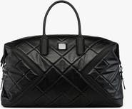 MCM X-Large Ottomar Weekender in Diamond Quilted Leather