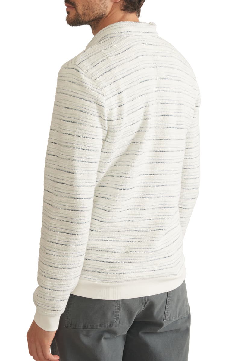 Marine Layer Textured Stripe Pullover Sweater, Alternate, color, 