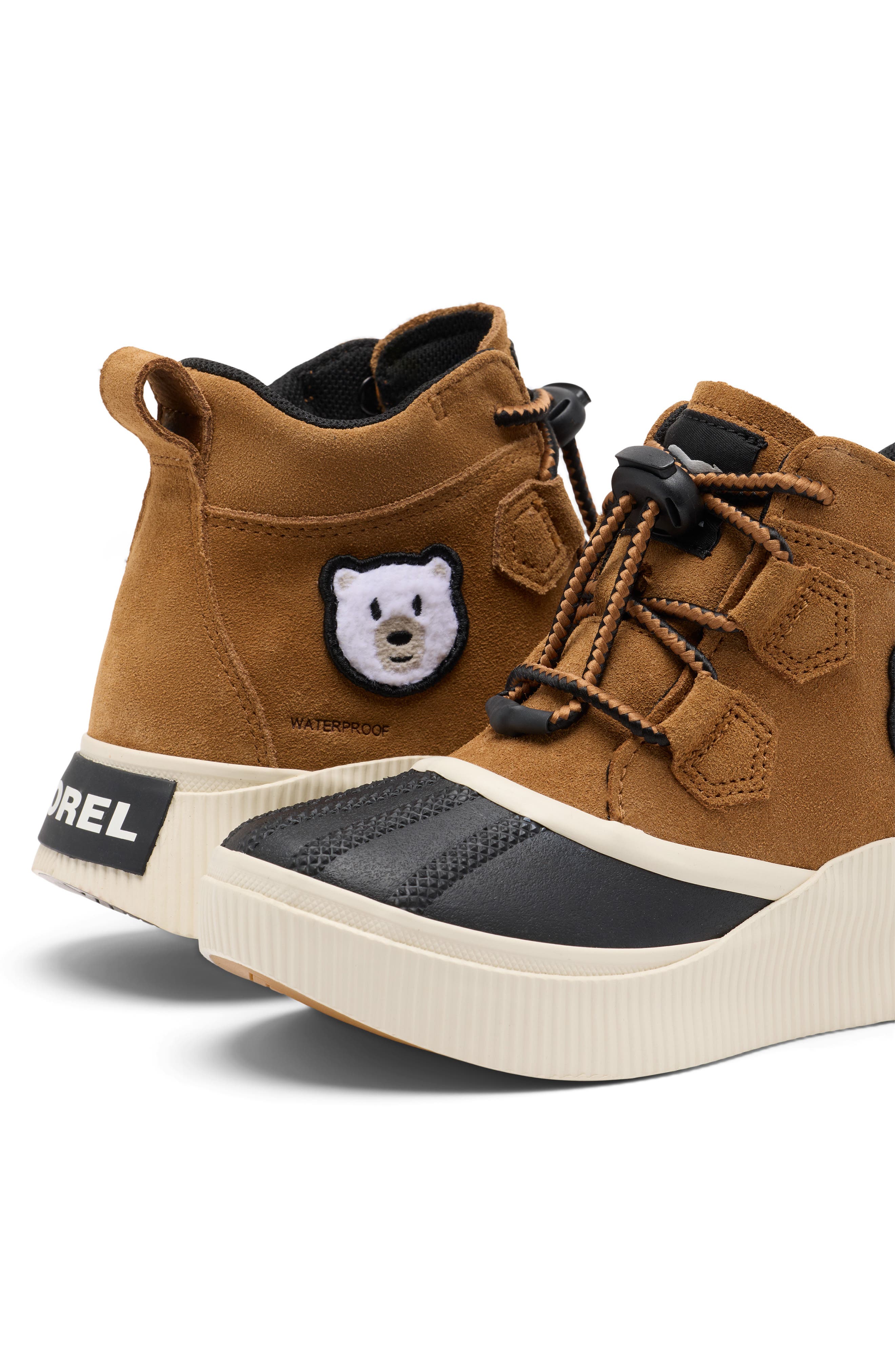 Kids' Out N About IV Chillz Waterproof Duck Boot, Alternate, color, TAFFY/ LIGHT BISQUE