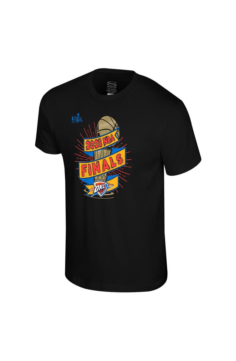 Stadium Essentials Unisex Stadium Essentials Black Oklahoma City Thunder 2025 NBA Finals Clutch T-Shirt, Alternate, color, Black