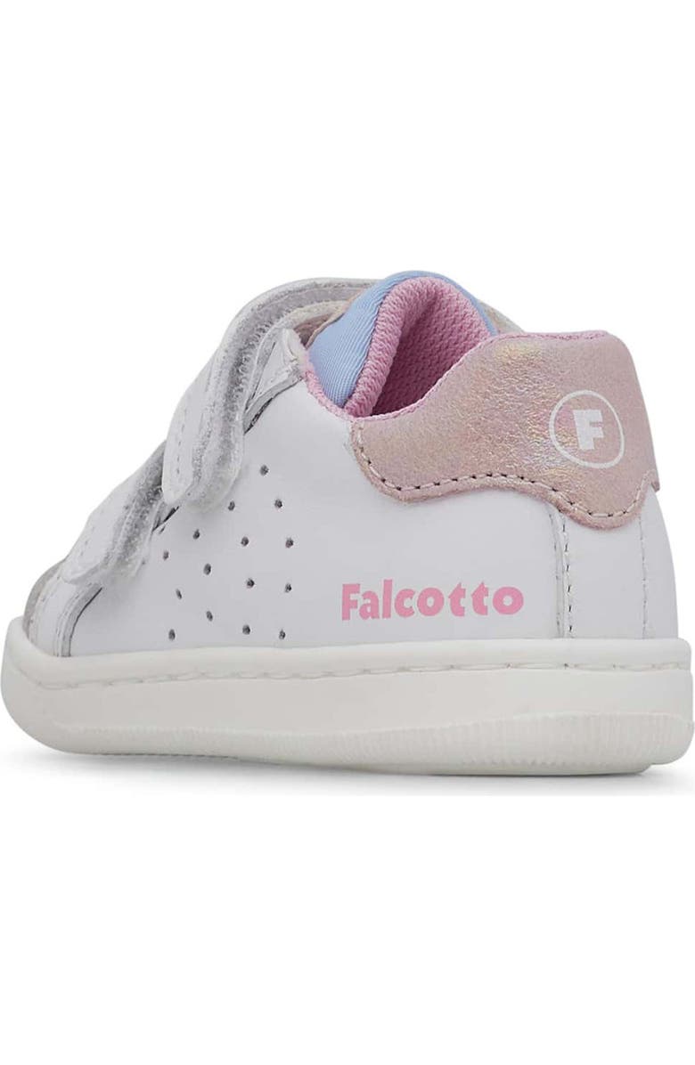 Naturino Kids' Falcotto Kiner Sneaker, Alternate, color, White-Multi-Pink