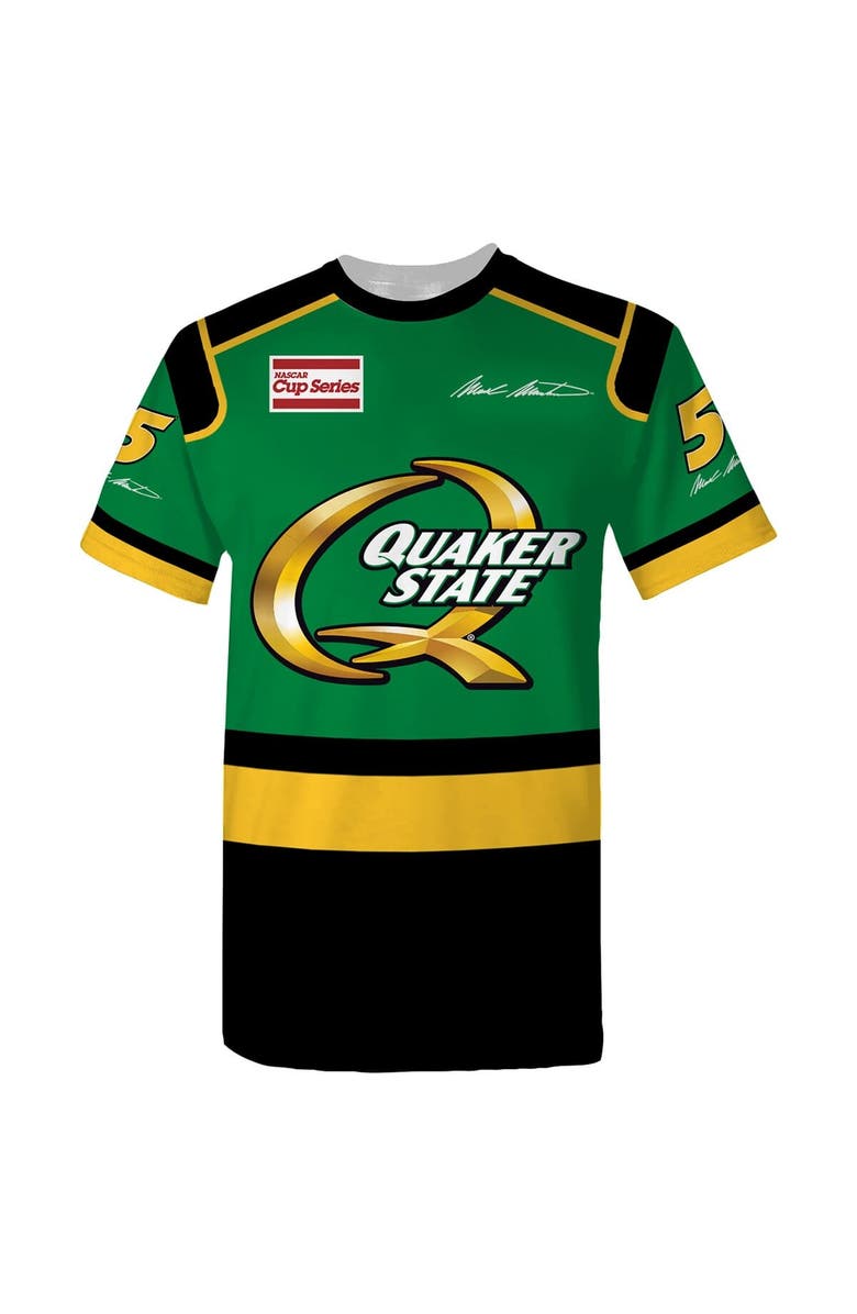 HENDRICK MOTORSPORTS TEAM COLLECTION Men's Hendrick Motorsports Team Collection  Green Mark Martin Quaker State Legend Uniform T-Shirt, Alternate, color, Green