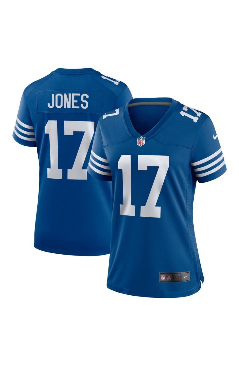 Nike Women's Nike Daniel Jones  Royal Indianapolis Colts Alternate  Game Jersey, Main, color, Royal