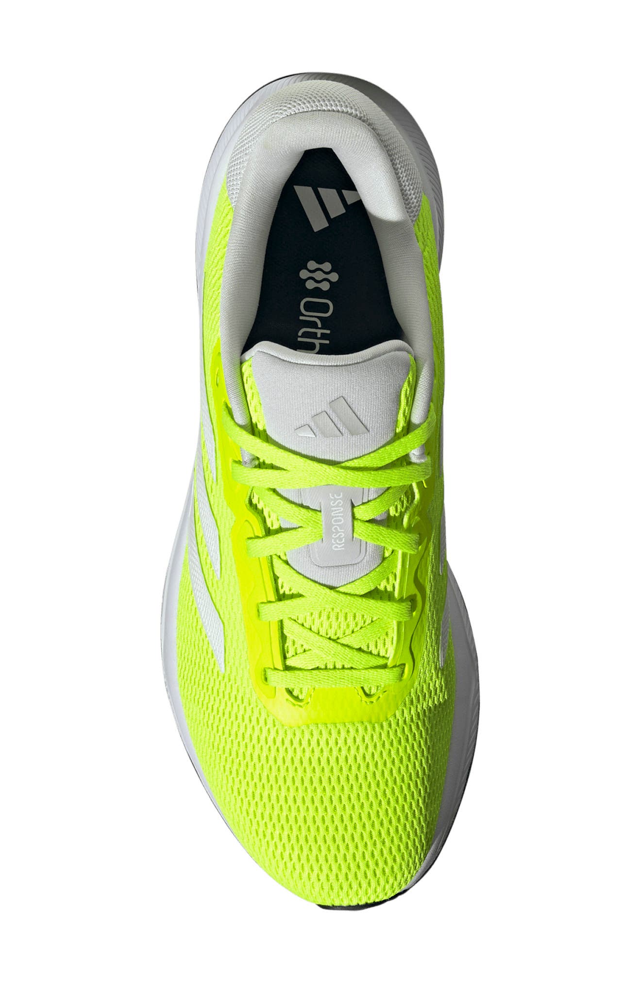 adidas Response Sneaker, Alternate, color, Lucid Lemon/White/Dash Grey