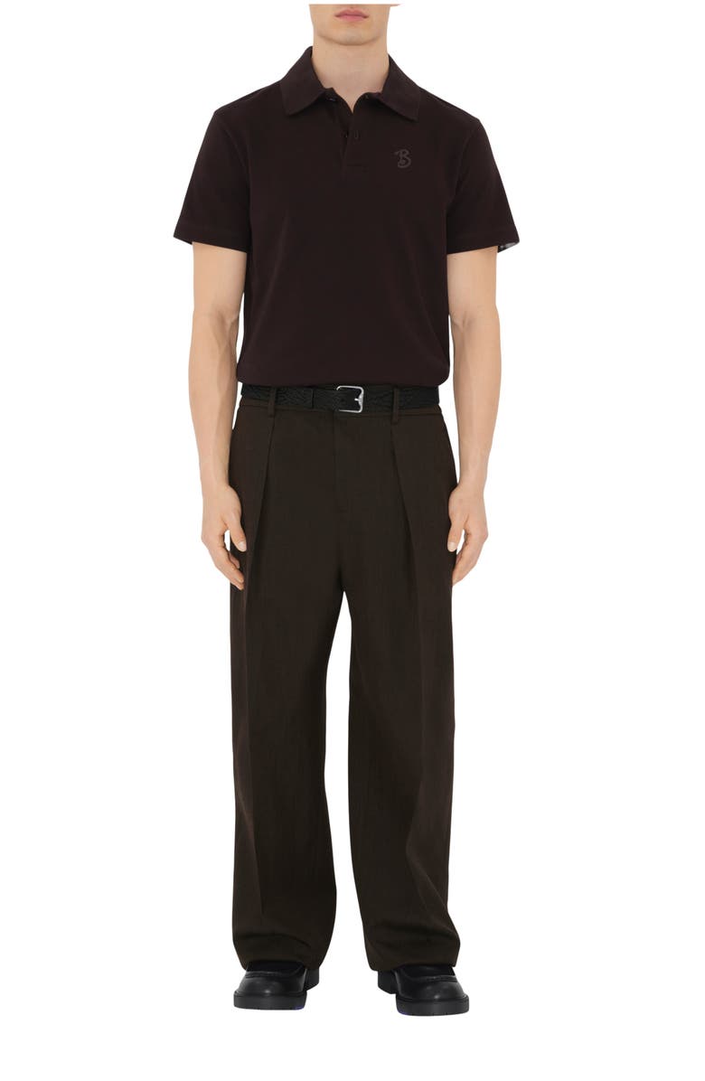 Burberry B Snake Cotton Polo Shirt, Main, color, 