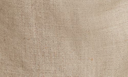 Reiss Nikita Whipstitch Linen Miniskirt In Brown