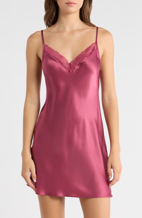 Milky Lace Trim Washable Silk Camisole