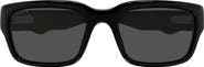 Gucci 59mm Gradient Rectangular Sunglasses