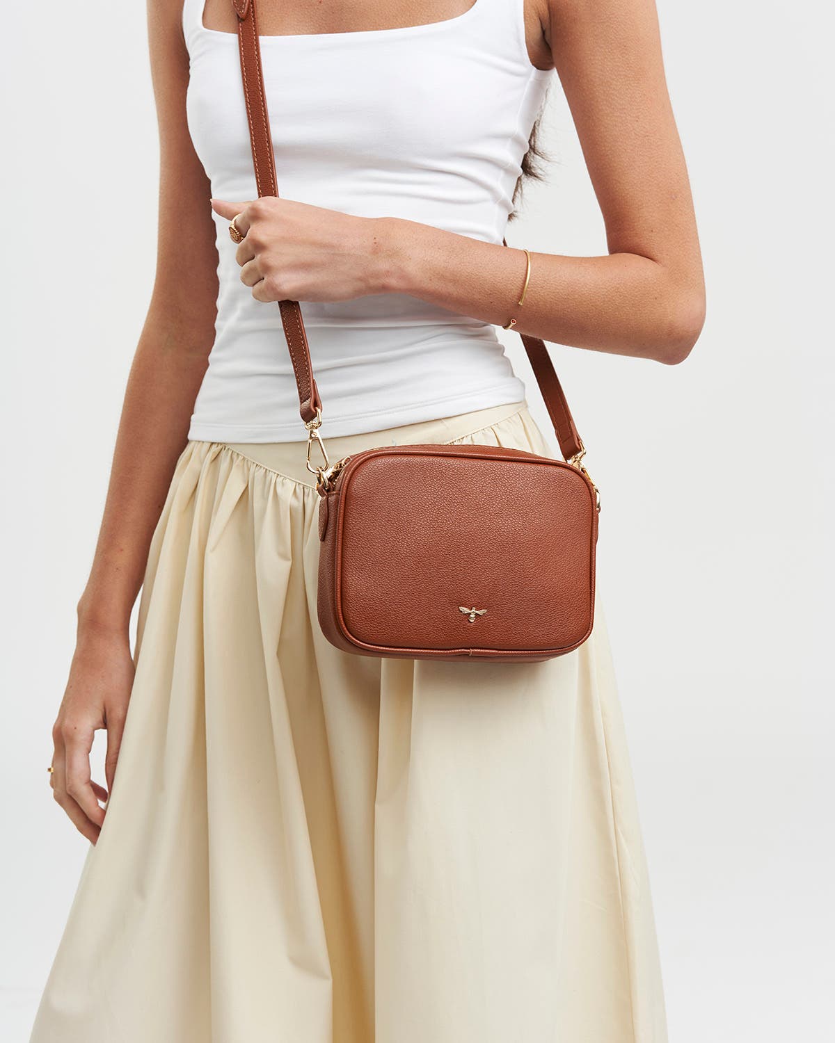 Alice Camera Purse, Alternate, color, Tan