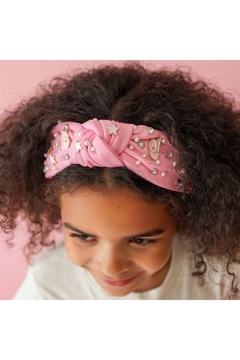 Cowgirl Cutie Western Gemstone Headband, Alternate, color, Soft Pink