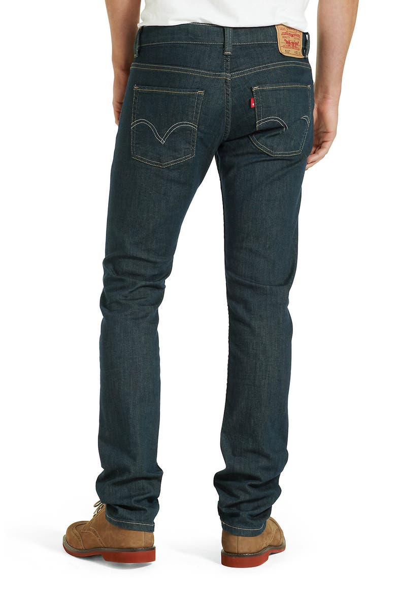 511 Skinny Jeans, Alternate, color, RINSED PLAYA