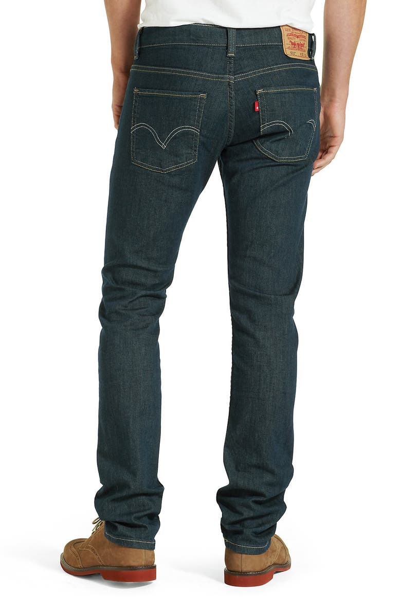 Levi's<sup>®</sup> Levi's 511 Skinny Jeans, Alternate, color, Rinsed Playa