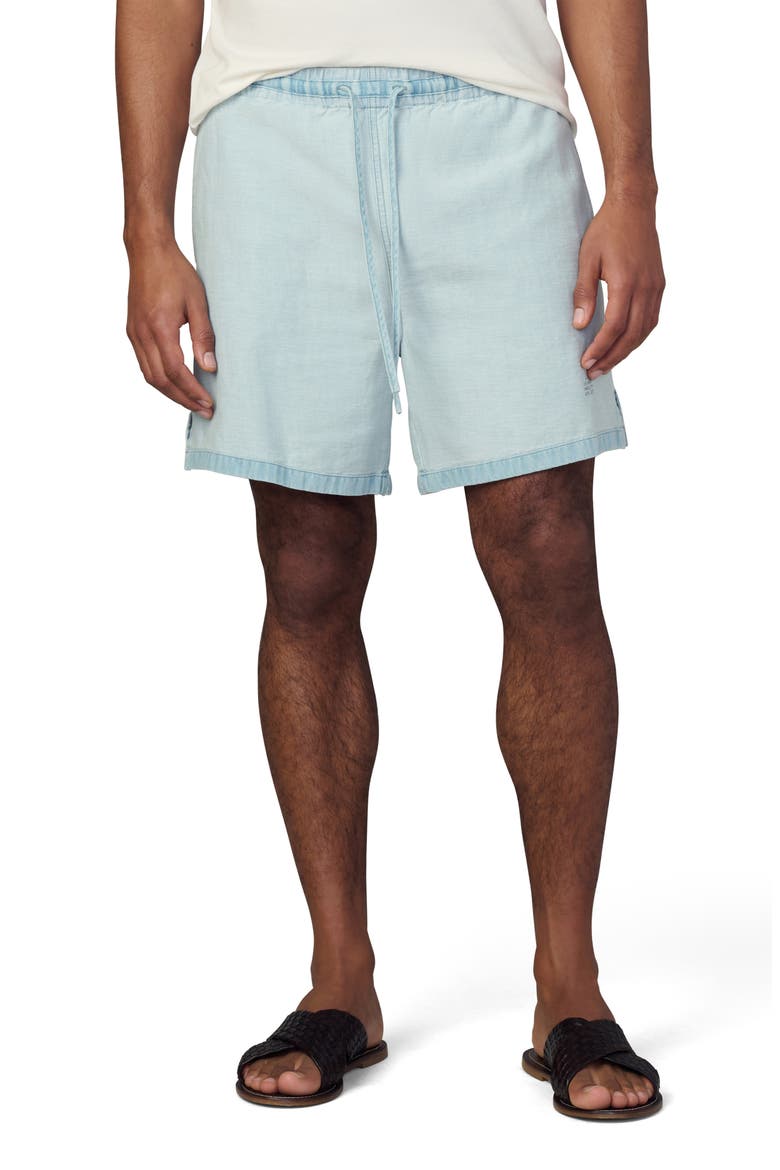 Reverse Chambray Loose Fit Pull-On Shorts, Main, color, SUMMER FADE