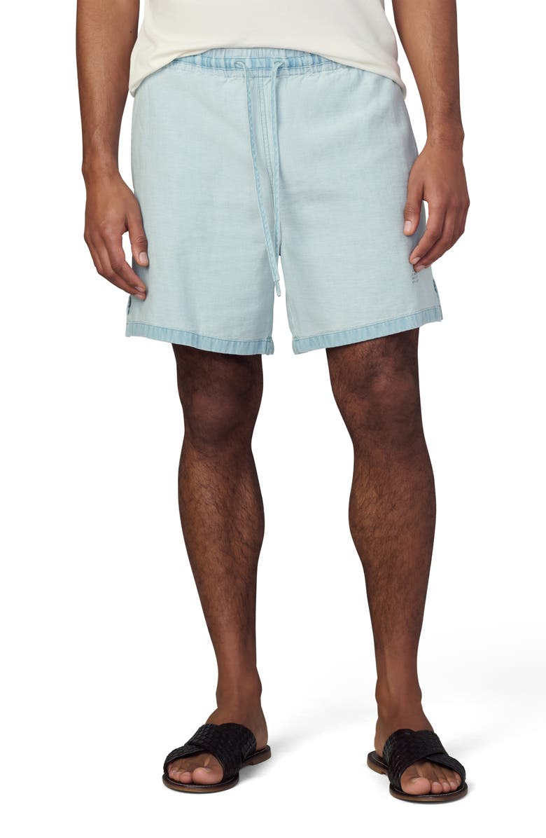 Joe's Reverse Chambray Loose Fit Pull-On Shorts, Main, color, Summer Fade