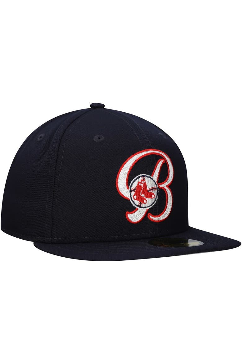 Men's New Era Navy Boston Red Sox  Duo Logo 2.0 59FIFTY Fitted Hat, Alternate, color, Navy