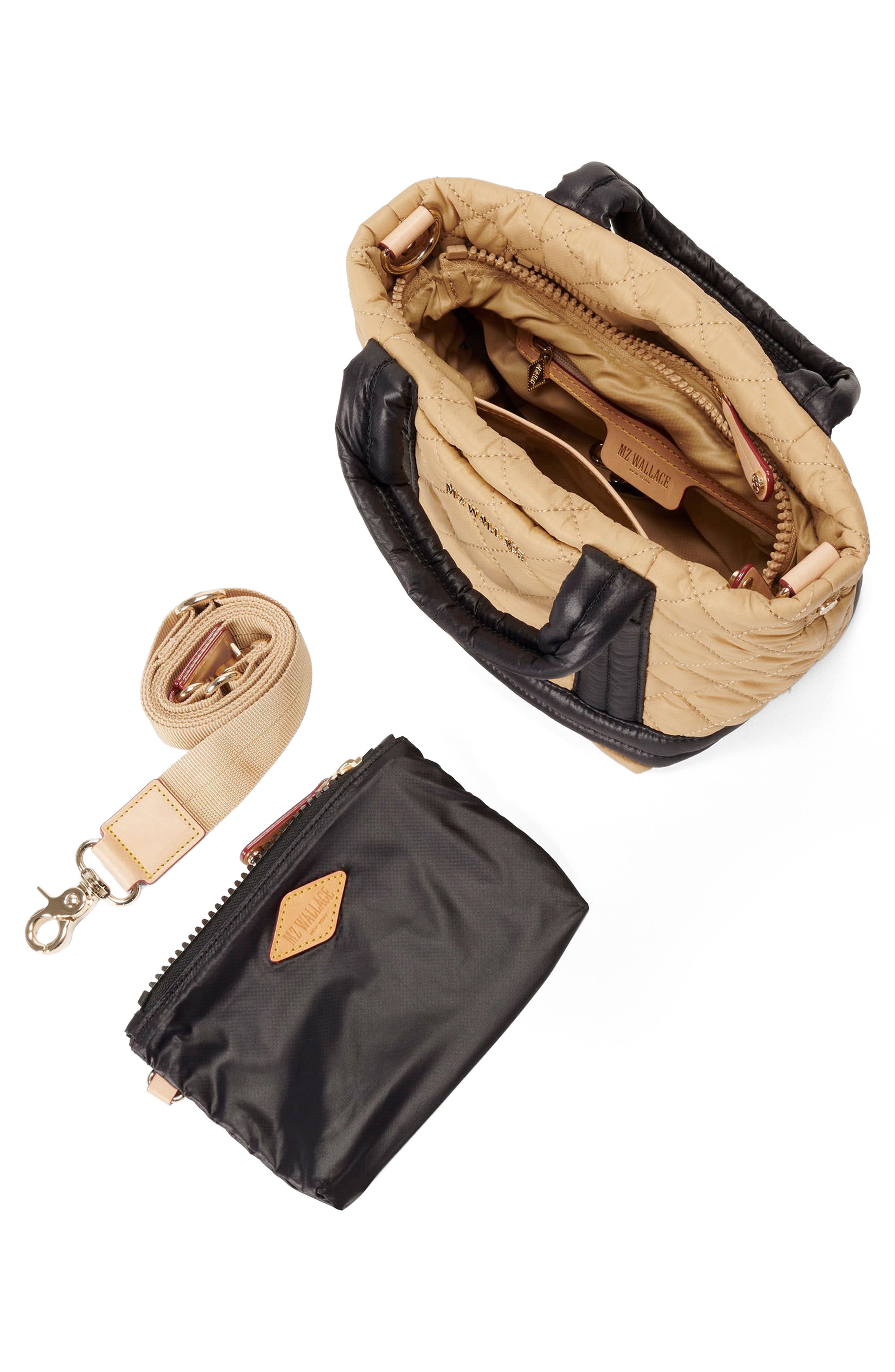 MZ Wallace Mini Empire Quilted Nylon Tote, Alternate, color, 