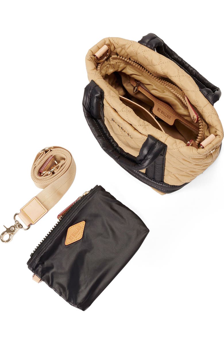 MZ Wallace Mini Empire Quilted Nylon Tote, Alternate, color,