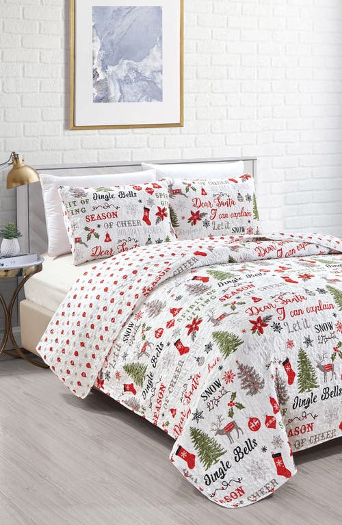 Woven & Weft Winter Snowman Quilt & Sham Set