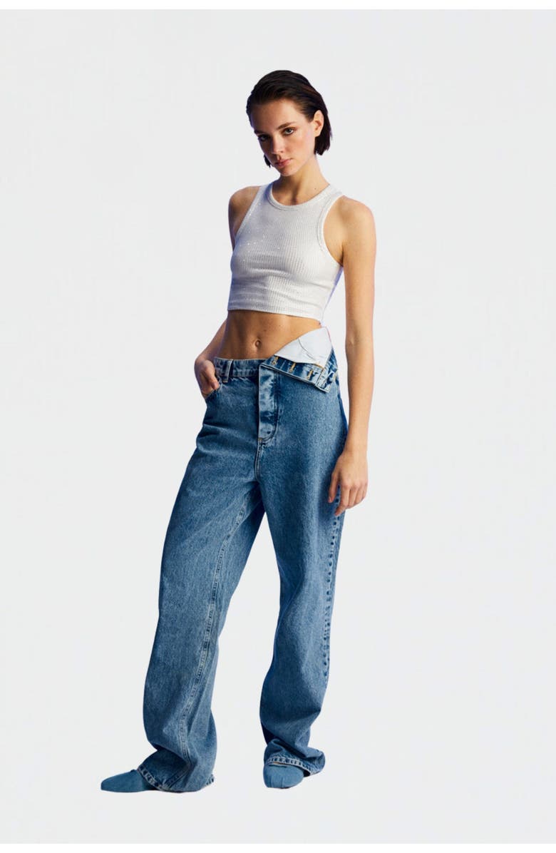 Nocturne Embellished Crop Top, Alternate, color, 