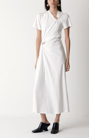 ワンピース Rabanne SOLID SECOND SKIN JERSEY ROBE SECOND-SKIN LONG DRESS IN JERSEY | Rabanne