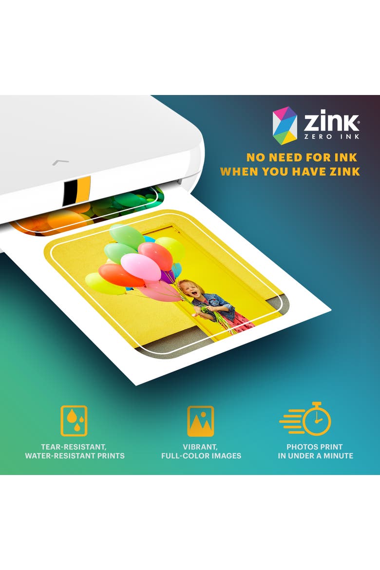 2x3 inch Pre-Cut Sticker Photo Paper, Alternate, color, White