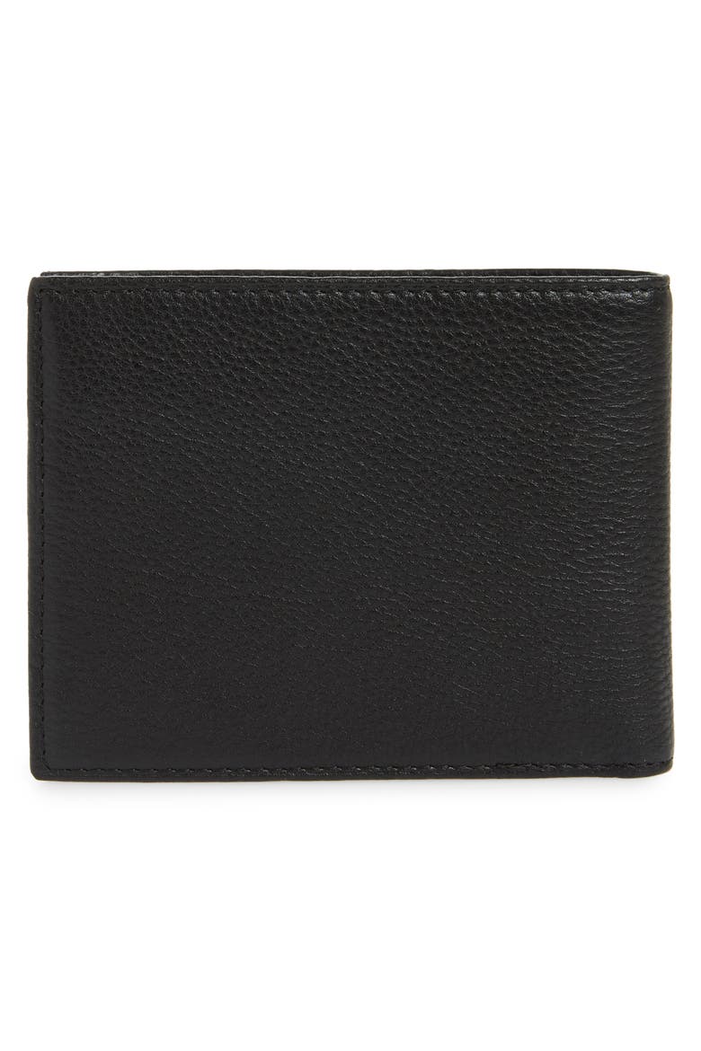 Leather Passcase Wallet, Alternate, color, BLACK