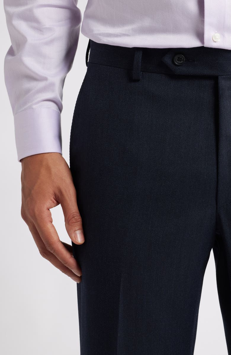 Samuelsohn Flat Front Straight Leg Dress Pants, Alternate, color,