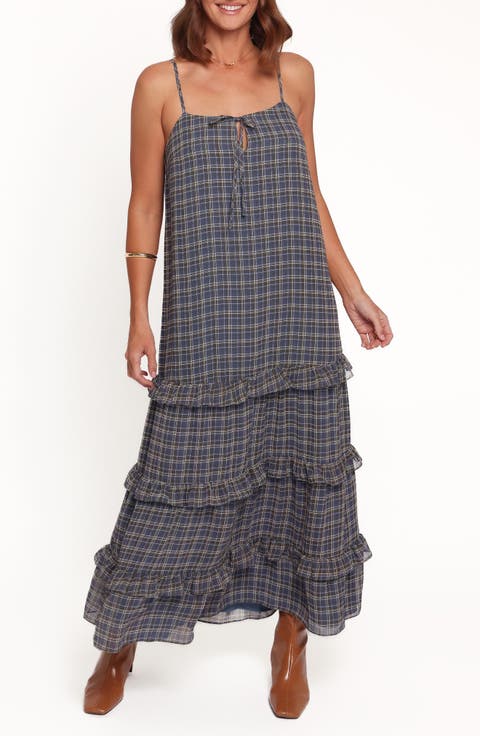 Minka Tiered Maxi Dress