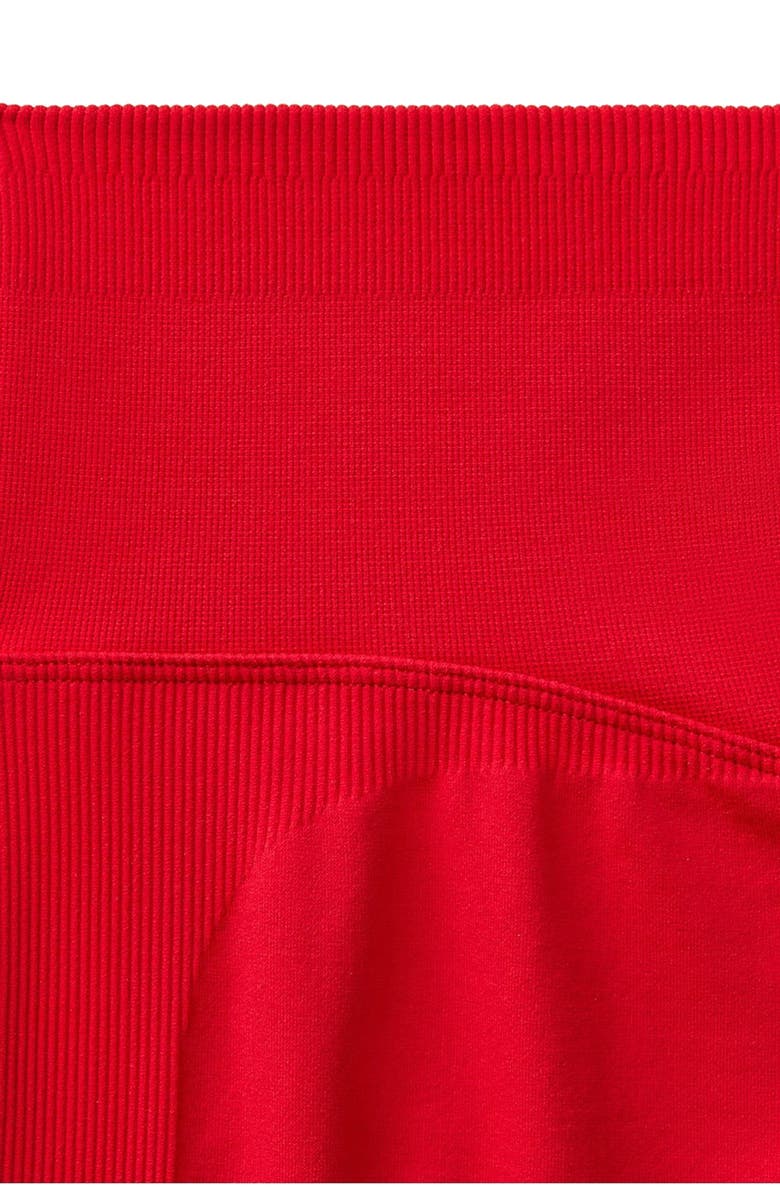 Fabletics Seamless Scrunch High-Waisted Legging, Alternate, color, Heated Red