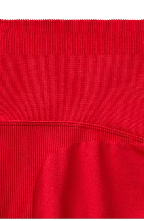 Fabletics Seamless Scrunch High-waisted Legging In Red