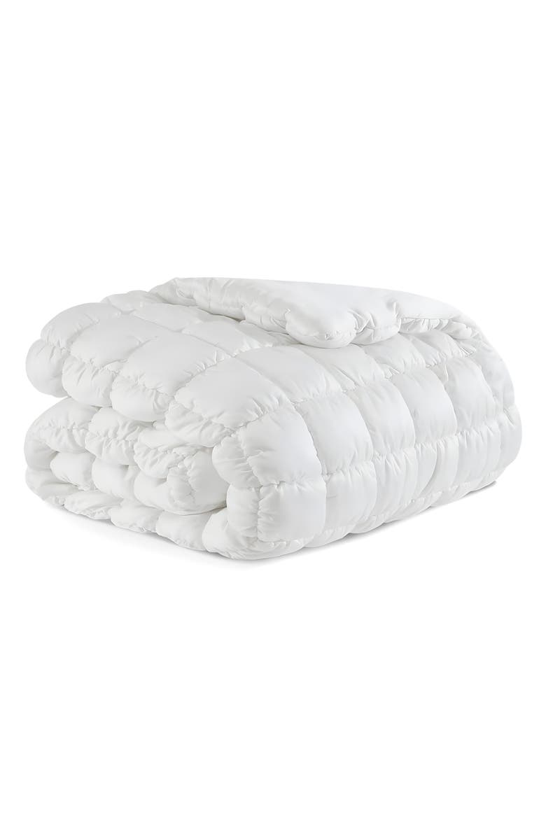 Sunday Citizen Silky Puff Squares Comforter, Main, color, 