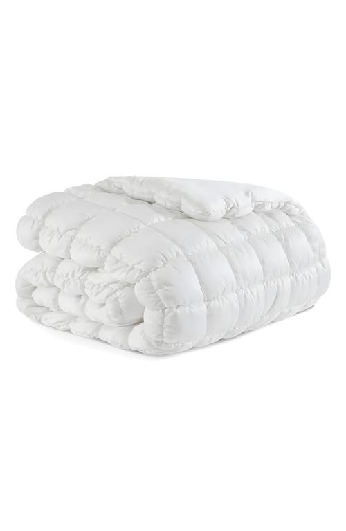 Sunday Citizen Silky Puff Squares Comforter In White