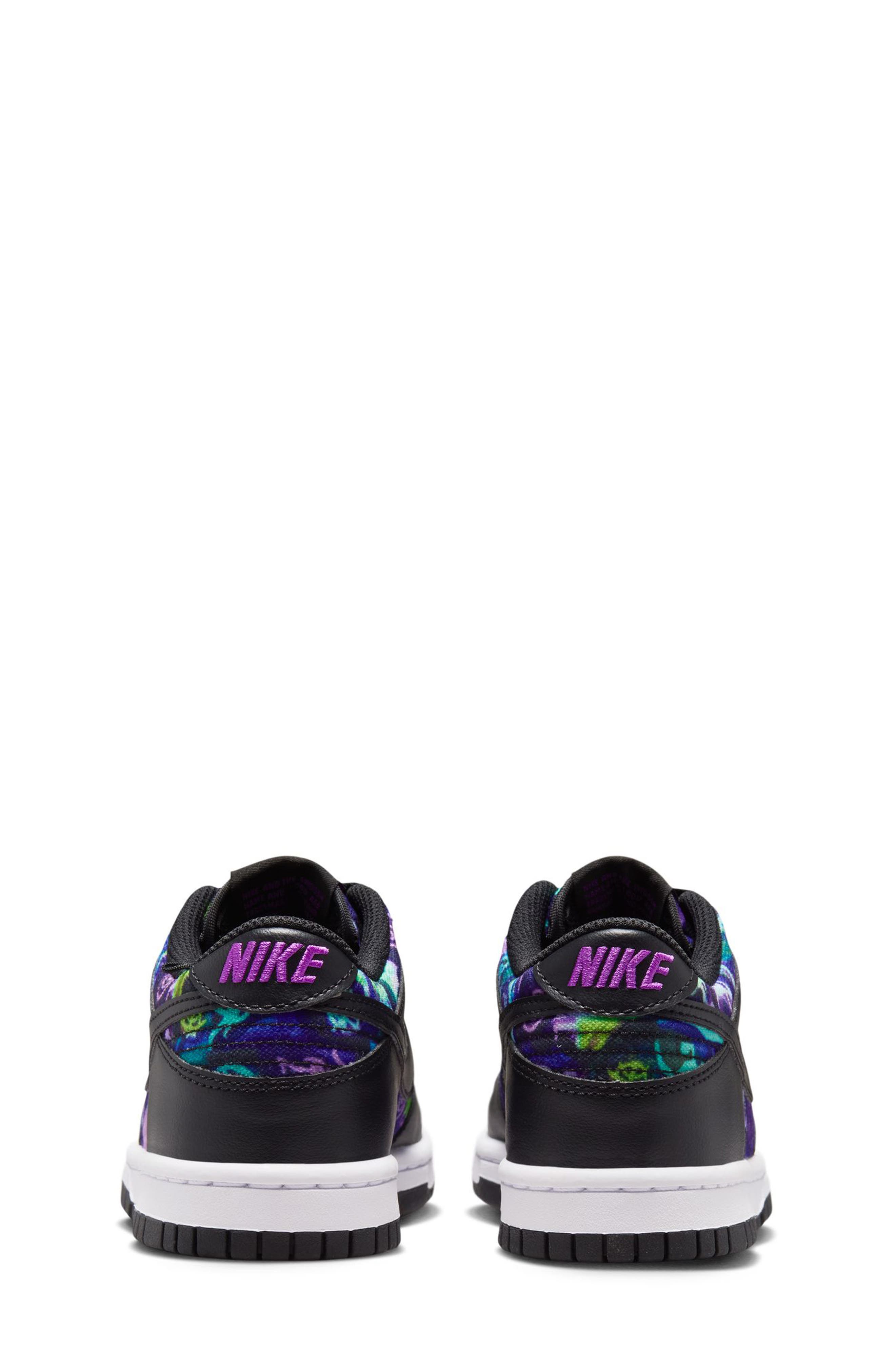Kids' Dunk Low Basketball Sneaker, Alternate, color, 900 MLTCLR/BLACK