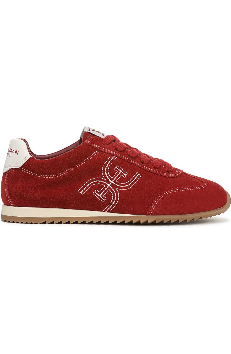 Sam Edelman Isella Sneaker, Alternate, color, Deep Scarlet