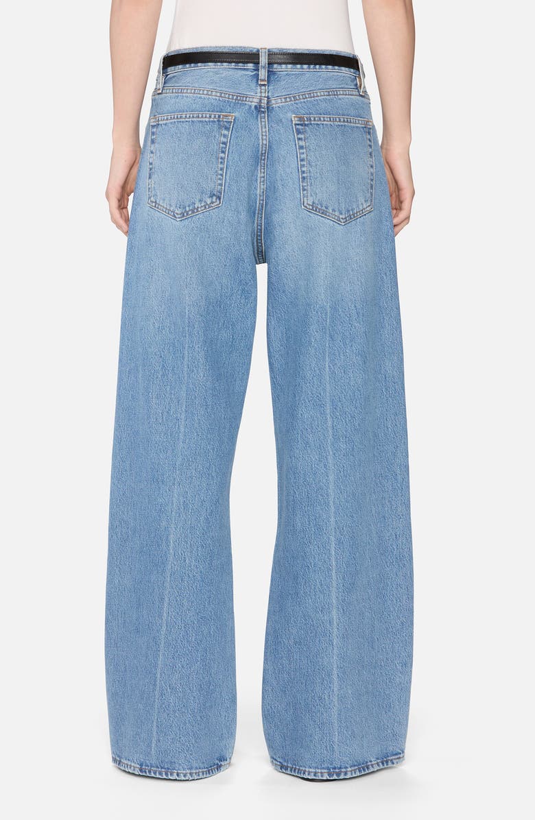 FRAME The Loose High Waist Wide Leg Jeans, Alternate, color, Rundown