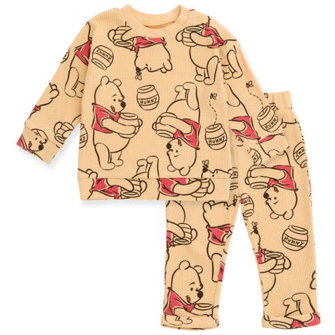Winnie the Pooh Loungewear 2-Piece Sweatshirt and Pants Set