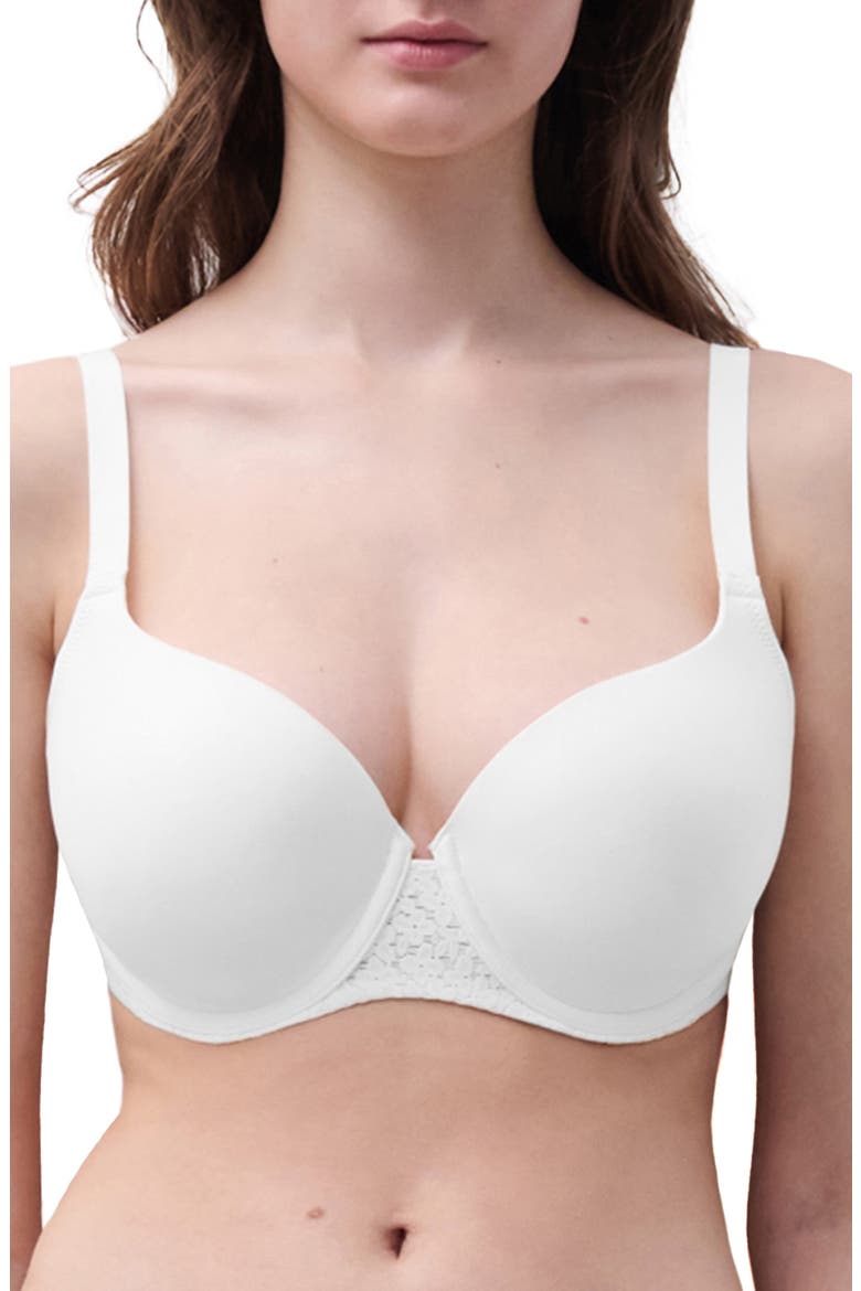 Norah Sweetheart Underwire T-Shirt Bra, Main, color, WHITE