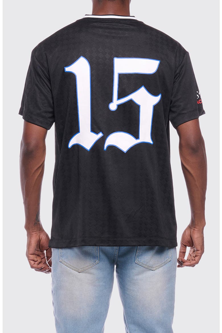 Victory Short Sleeve Soccer Jersey, Alternate, color, BLACK