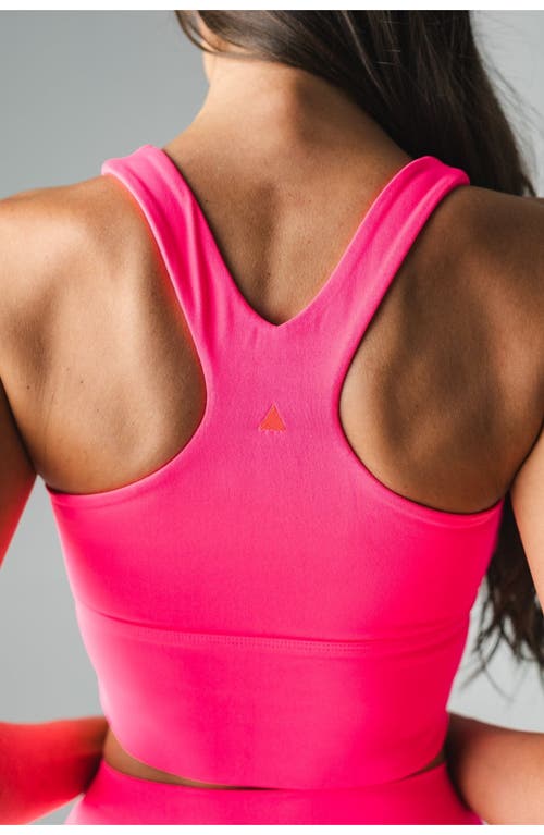 Vitality Pulse Racer Longline In Pink