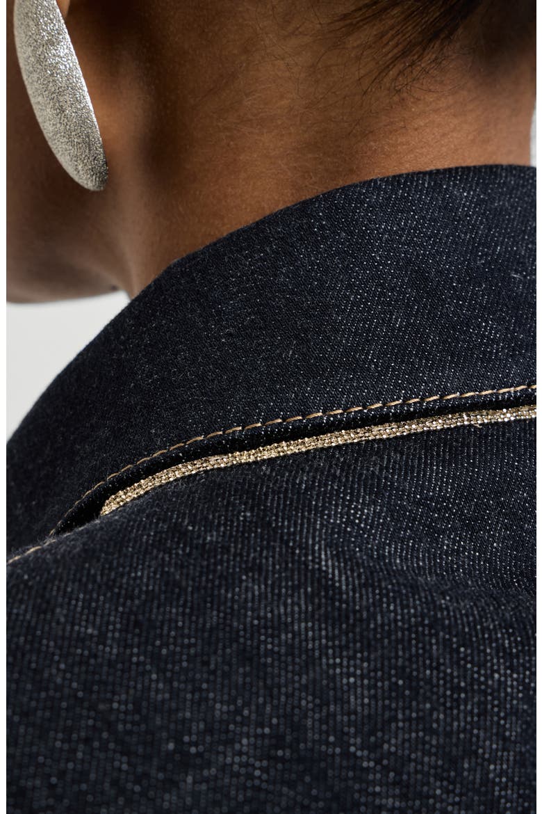 Denim jacket, Alternate, color, Denim